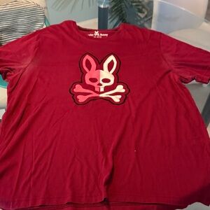 Psycho Bunny Red Kids T-Shirt